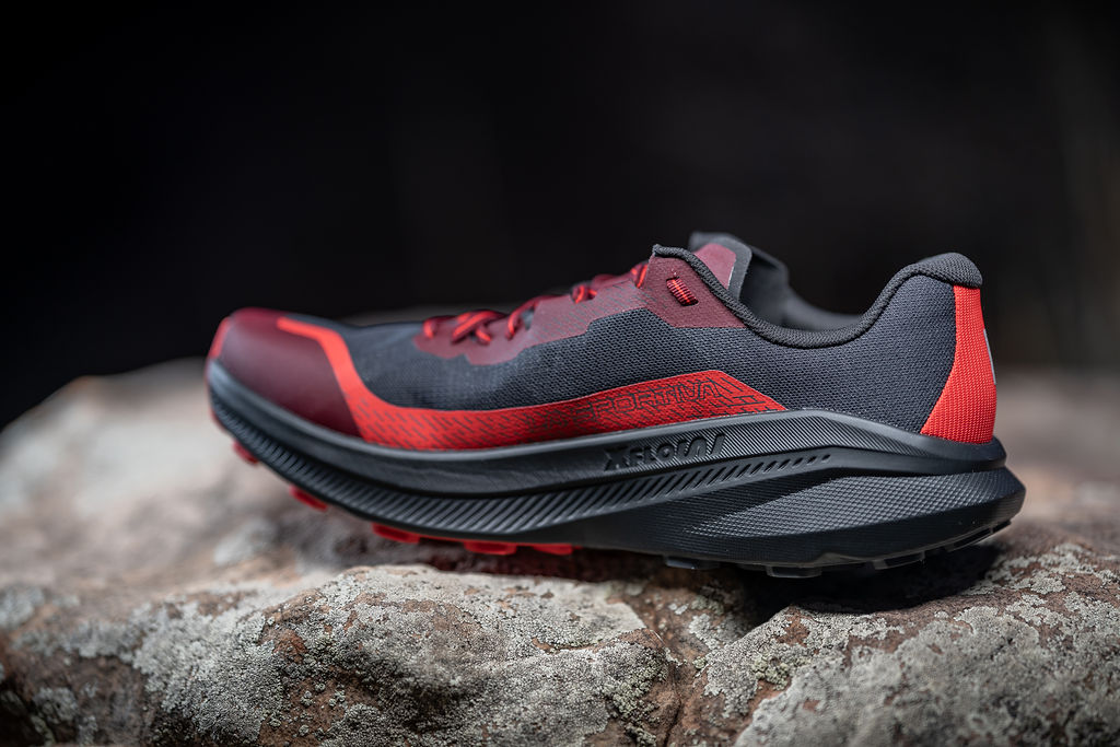 La Sportiva Prodigio 2 lateral profile showing XFlow midsole