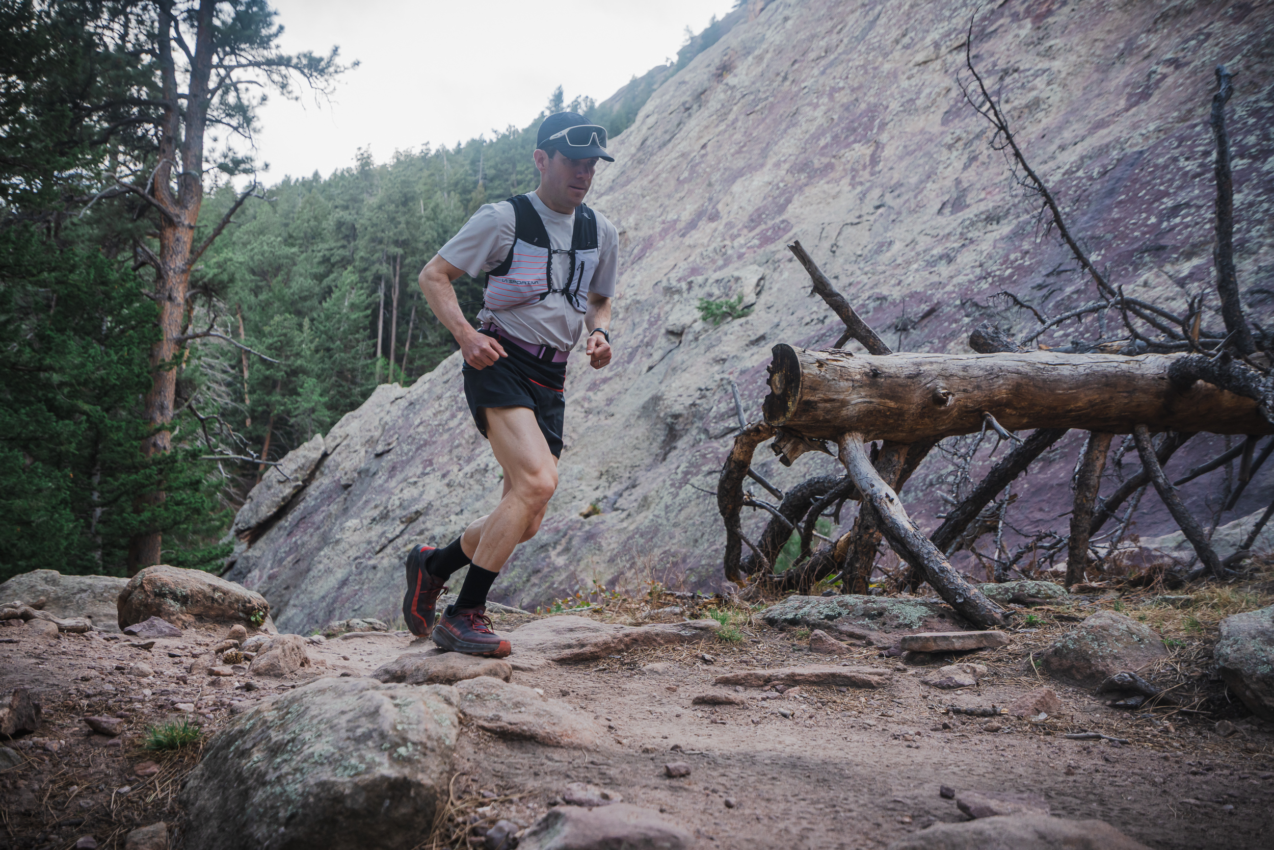 John taking it past the Slab to Fern Canyon
