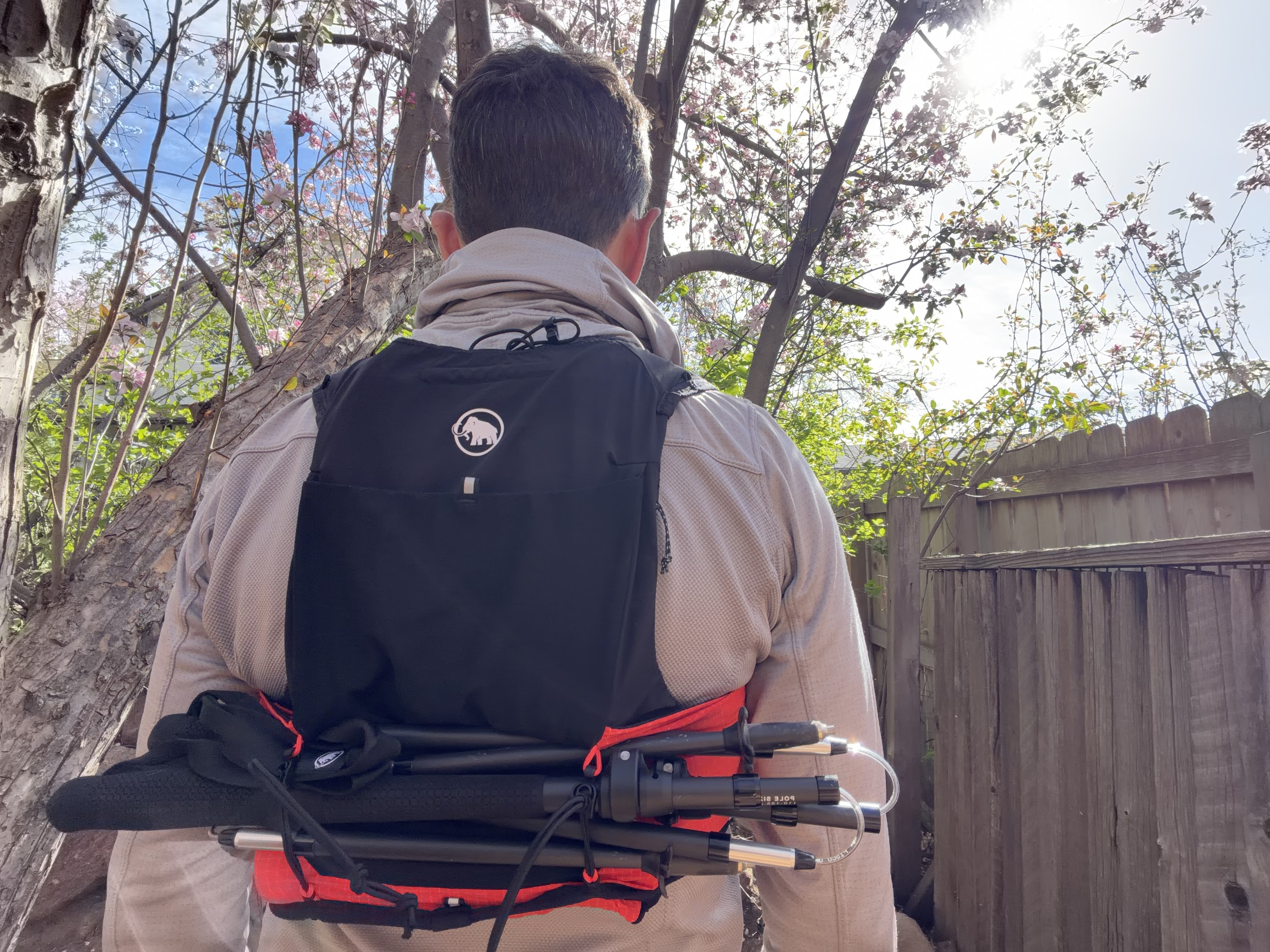 Mammut Aenergy Trail Vest 12L on Bear Peak