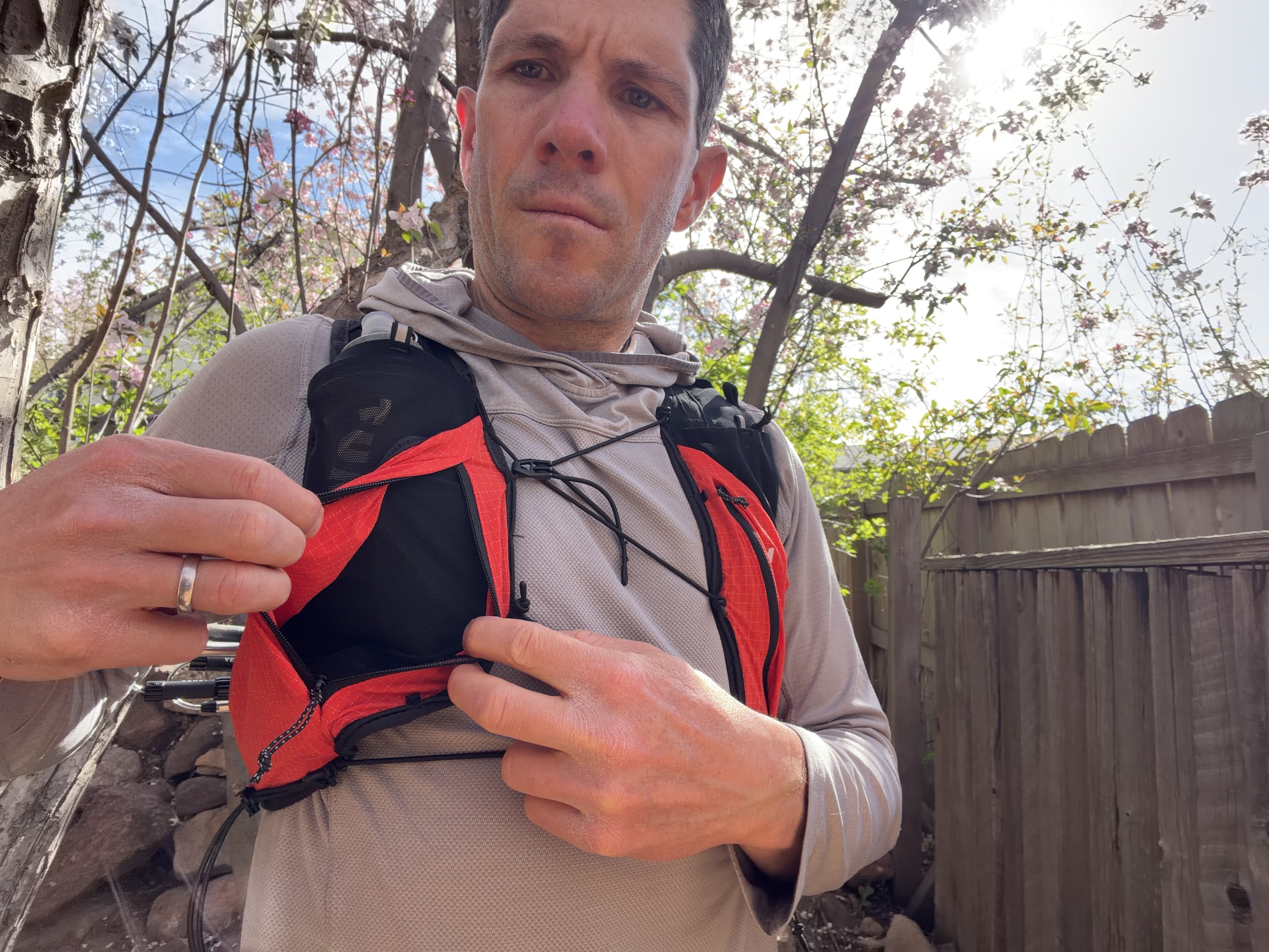 Mammut Aenergy Trail Vest 12L fit and bounce test
