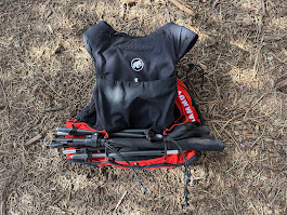 Mammut Aenergy Trail Vest 12L on Bear Peak trail