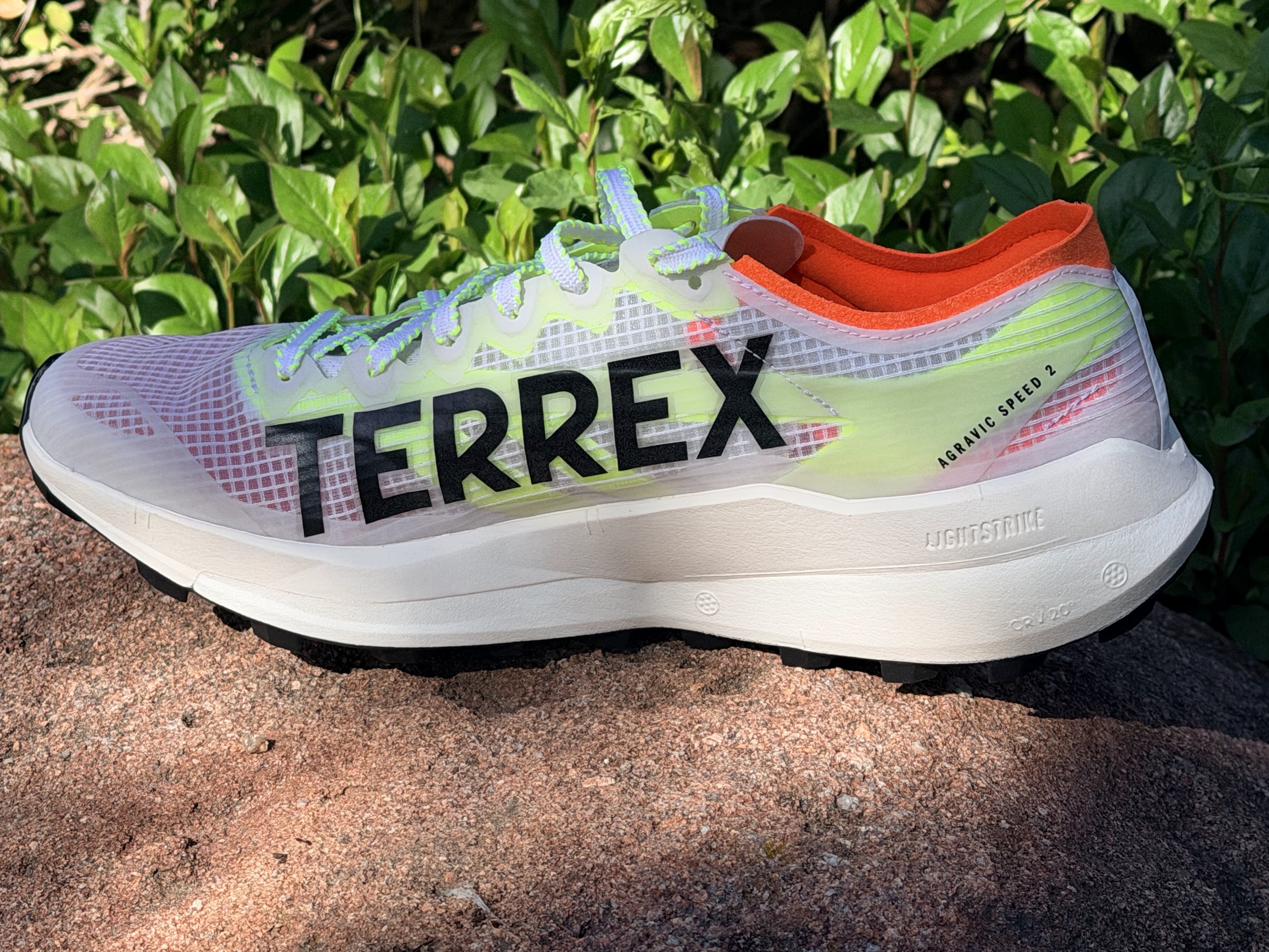 adidas Terrex Agravic Speed 2 on the Mt Sanitas Trail Climb sandstone steps