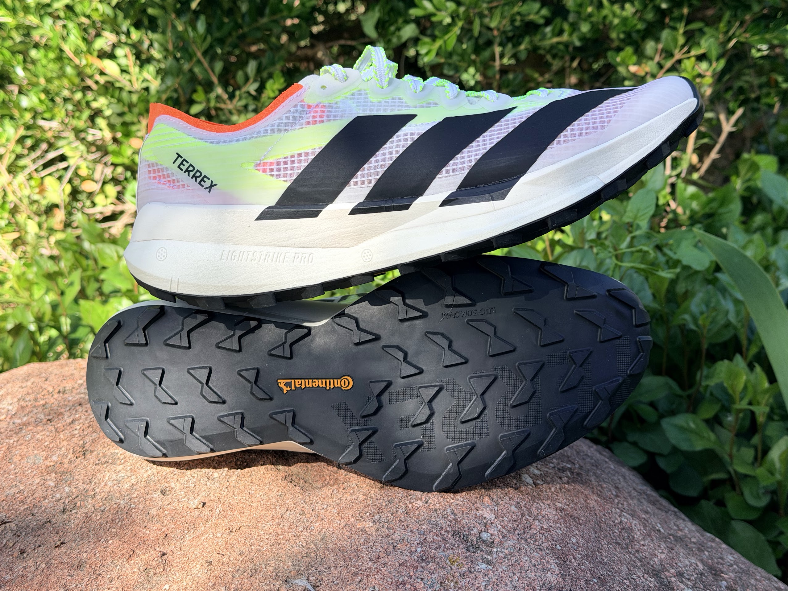 adidas Terrex Agravic Speed 2 outsole showing Continental rubber lug pattern